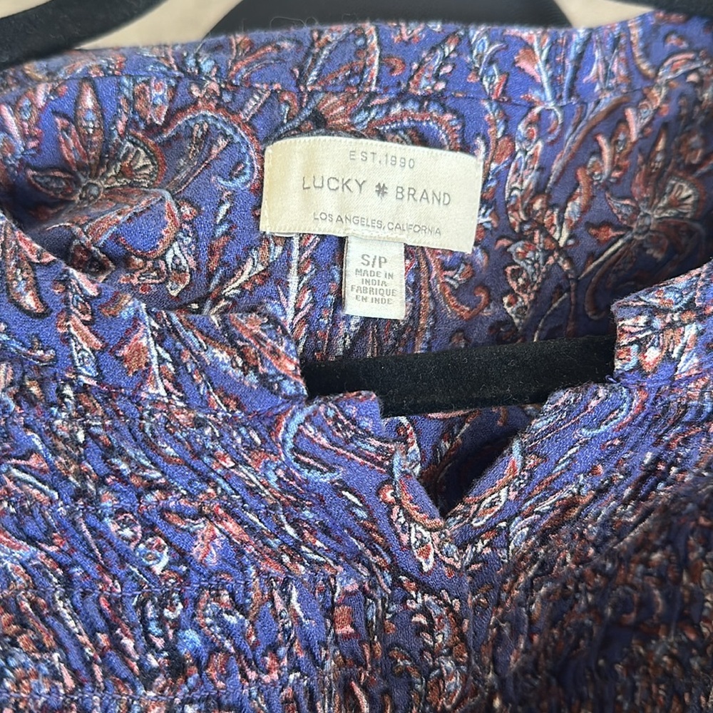 Lucky Brand Long Sleeve Top - Picture 14 of 15